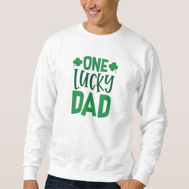 Ein glücklicher Vater Sweatshirt (Vorderseite)
