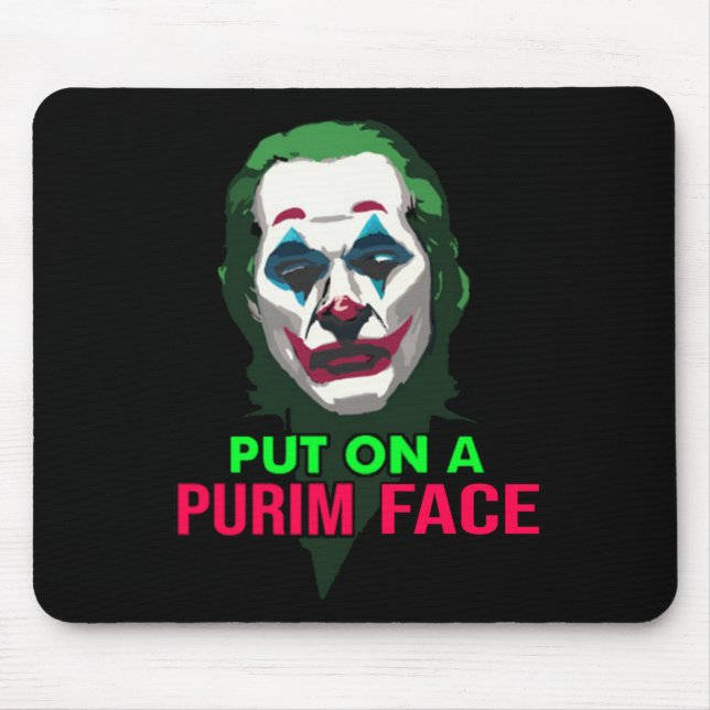 Ein glückliches Gesicht Mousepad (Vorne)