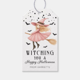 Ein glückliches Halloween Geschenkanhänger