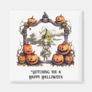 Ein glückliches Halloween Magnet