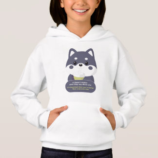 Ein glückliches Tier unterstützt dich Hoodie