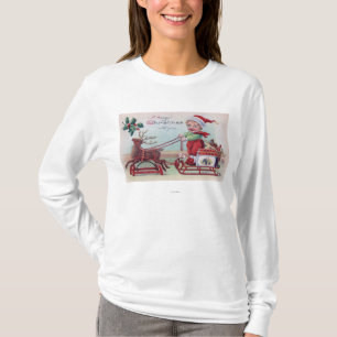 Ein glückliches Weihnachten zu YouBoy auf einem T-Shirt