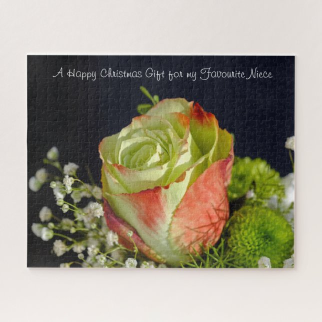 Ein glückliches Weihnachtsgeschenk für mein Nichte (Horizontal)