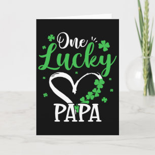 Ein Glückspapst St. Patricks Day Irisches Grün Sha Karte