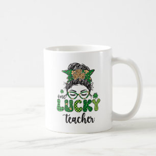 Ein Glückspilz-Lehrer - St. Patrick's Day Kaffeetasse