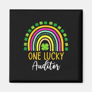Ein Glückspilz-Revisor St. Patrick Tag Shamrocks Magnet