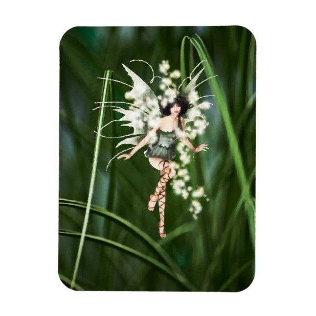 Ein Glühen im Garten Vinyl Magnet (Vertikal)