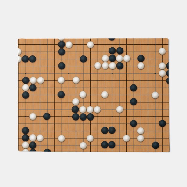 Ein Go-Spiel Fußmatte (Vorderseite)