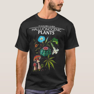 Ein goldener Führer Halluzinogene Pflanze T-Shirt