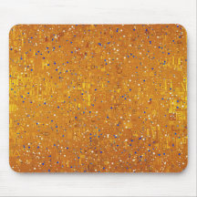 Ein goldenes Klimt-inspiriertes Mauspad