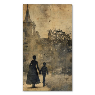 Ein Gothic-Mutter-Serien-Design #8 Magnetische Visitenkarte