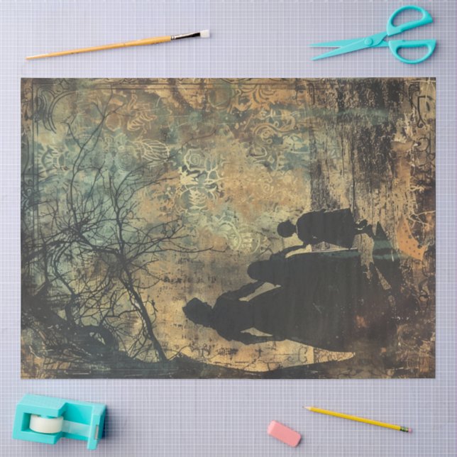 Ein gotisches Mutter-Serien-Design #9 Seidenpapier (Basteln)