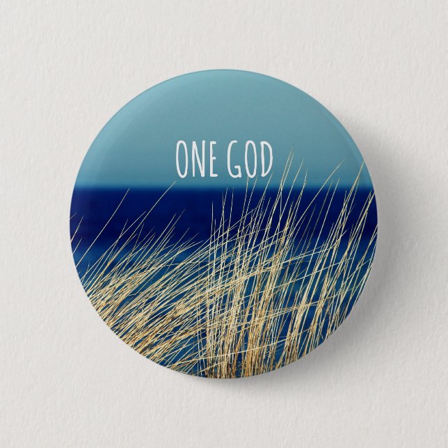 Ein Gott Button (Vorderseite)
