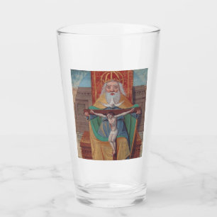 Ein Gott Heilige Dreifaltigkeit in Herrlichkeit Glas