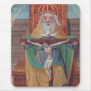 Ein Gott Heilige Dreifaltigkeit in Herrlichkeit Mousepad