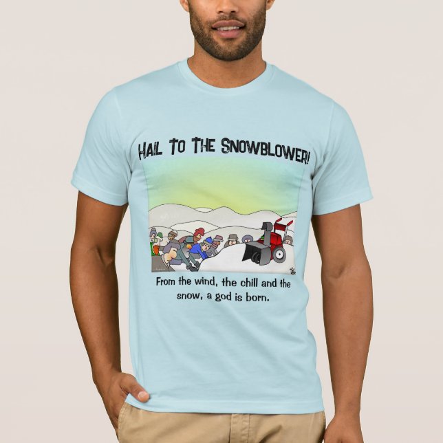 Ein Gott ist der Geborene T - Shirt der Menschen (Vorderseite)