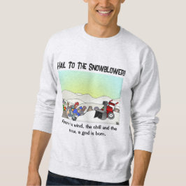 Ein Gott ist ein Geborenes Männerpullover Sweatshirt