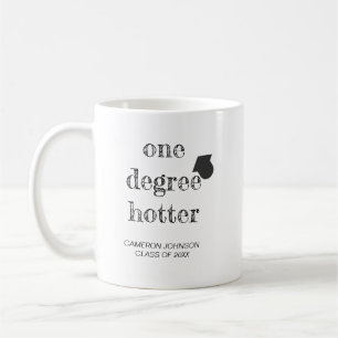 Ein Grad heißer Kaffeetasse