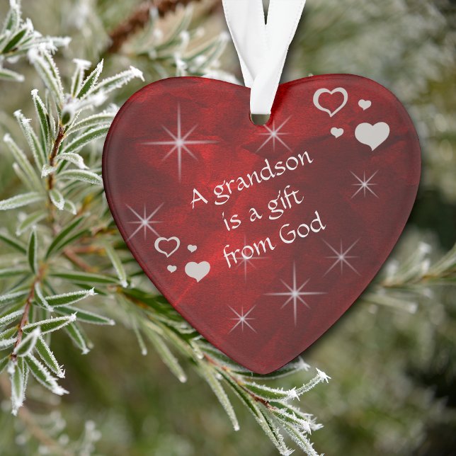 Ein Grandson ist ein Geschenk Ornament (Von Creator hochgeladen)