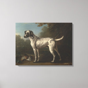 Ein graues Gepunktetes Hund von John Wootton Leinwanddruck