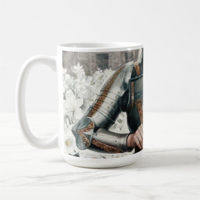 Ein Gravieren des Bogenschützen von 1903 Kaffeetasse (Links)