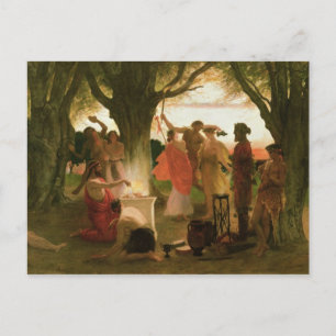 Ein griechisches Festival Postkarte