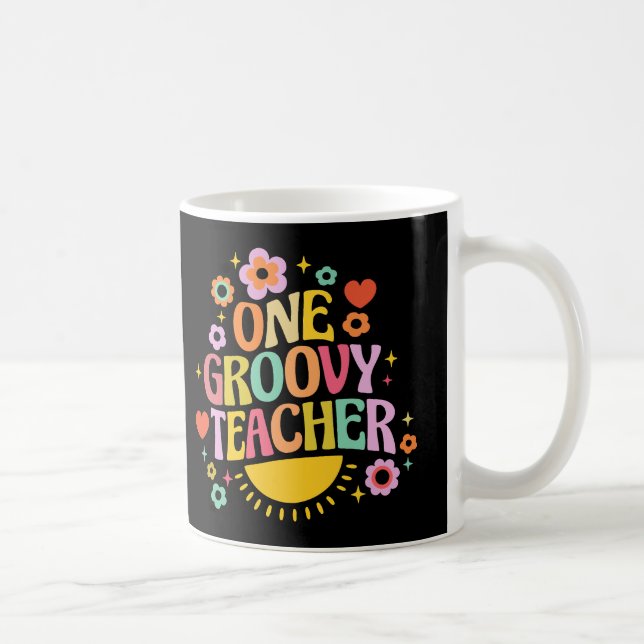Ein groovy Lehrer Kaffeetasse (Rechts)