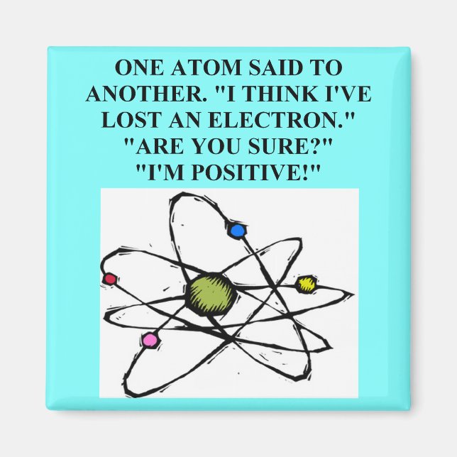 Ein großartiges Physik-Design Magnet (Vorne)