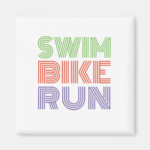 Ein großartiges Triathlon-Geschenk für Ihren Fre Magnet