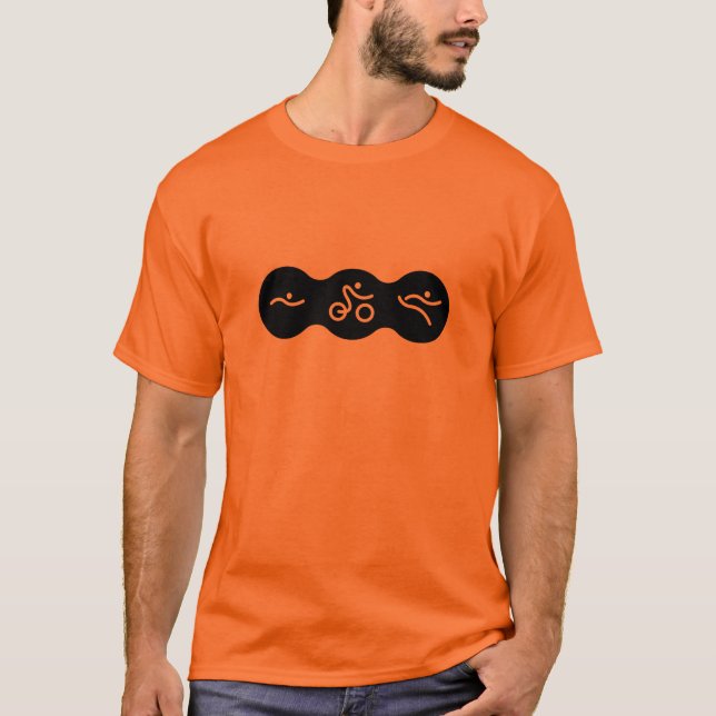 Ein großartiges Triathlon-Geschenk für Ihren Freun T-Shirt (Vorderseite)