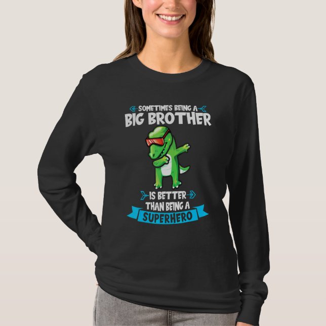 Ein großer Bruder zu sein ist besser Big Brother 1 T-Shirt (Vorderseite)