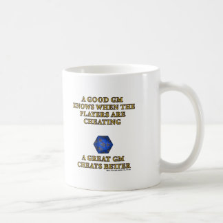 Ein großer DM betrügt besser Kaffeetasse