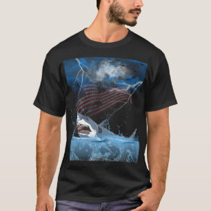 ein großer Hai, der während eines Aufenthalts aus  T-Shirt