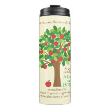 Ein großer Lehrer Personalisierter Apfelbaum