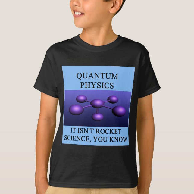 Ein großer Physik-Entwurf T-Shirt (Vorderseite)
