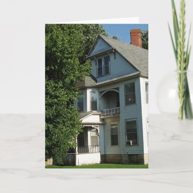 Ein großes altes Haus Karte (Vorderseite)