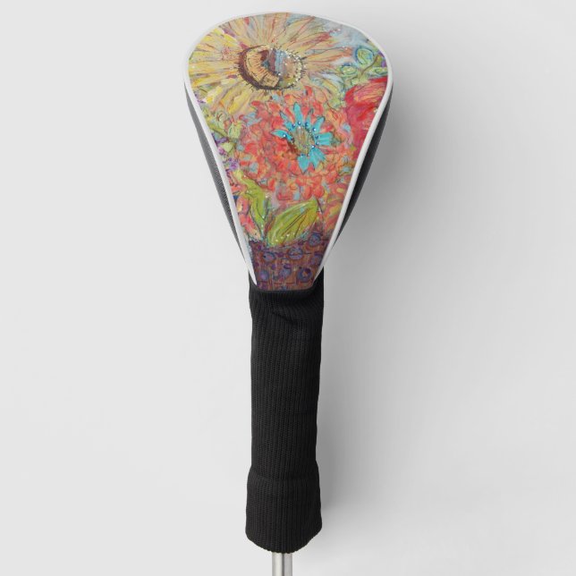 Ein großes Leben nach Lydias Art Sangria Golf Headcover (Vorderseite)