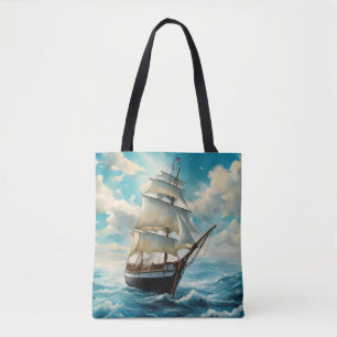 Ein großes Schiff Tasche