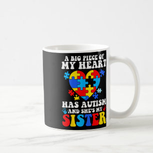 Ein großes Stück meines Herzens hat Autismus und s Kaffeetasse
