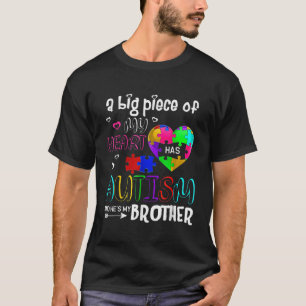 Ein großes Stück meines Herzens hat Autismus und s T-Shirt