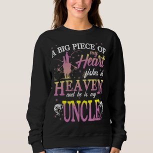 Ein großes Stück meines Herzens im Himmel, er ist  Sweatshirt