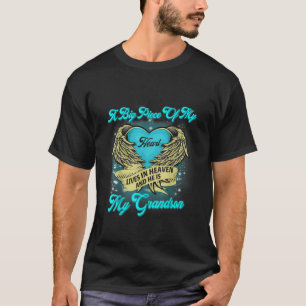 Ein großes Stück meines Herzens lebe der Himmel Er T-Shirt