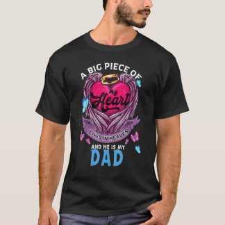 Ein großes Stück meines Herzens lebt im Himmel, er T-Shirt