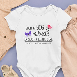 Ein großes Wunder-Turner-Syndrom Baby Strampler