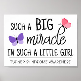 Ein großes Wunder-Turner-Syndrom Poster