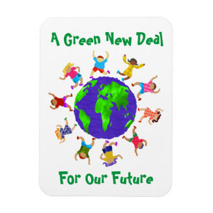 Ein grüner New Deal für unsere Zukunft Magnet