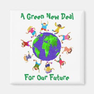 Ein grüner New Deal für unsere Zukunft Magnet