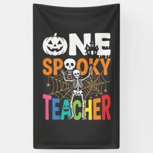 Ein gruseliger Lehrer Halloween-Design_1 Banner