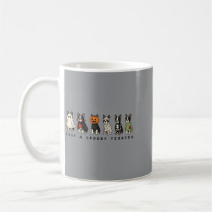 Ein gruseliger Terrier Boston Terrier Halloween Hu Kaffeetasse