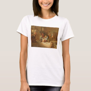 Ein guardroom-Innenraum mit Soldat-Spielkarten ( T-Shirt